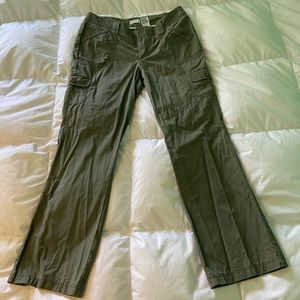 y2k low rise wide leg cargo pants